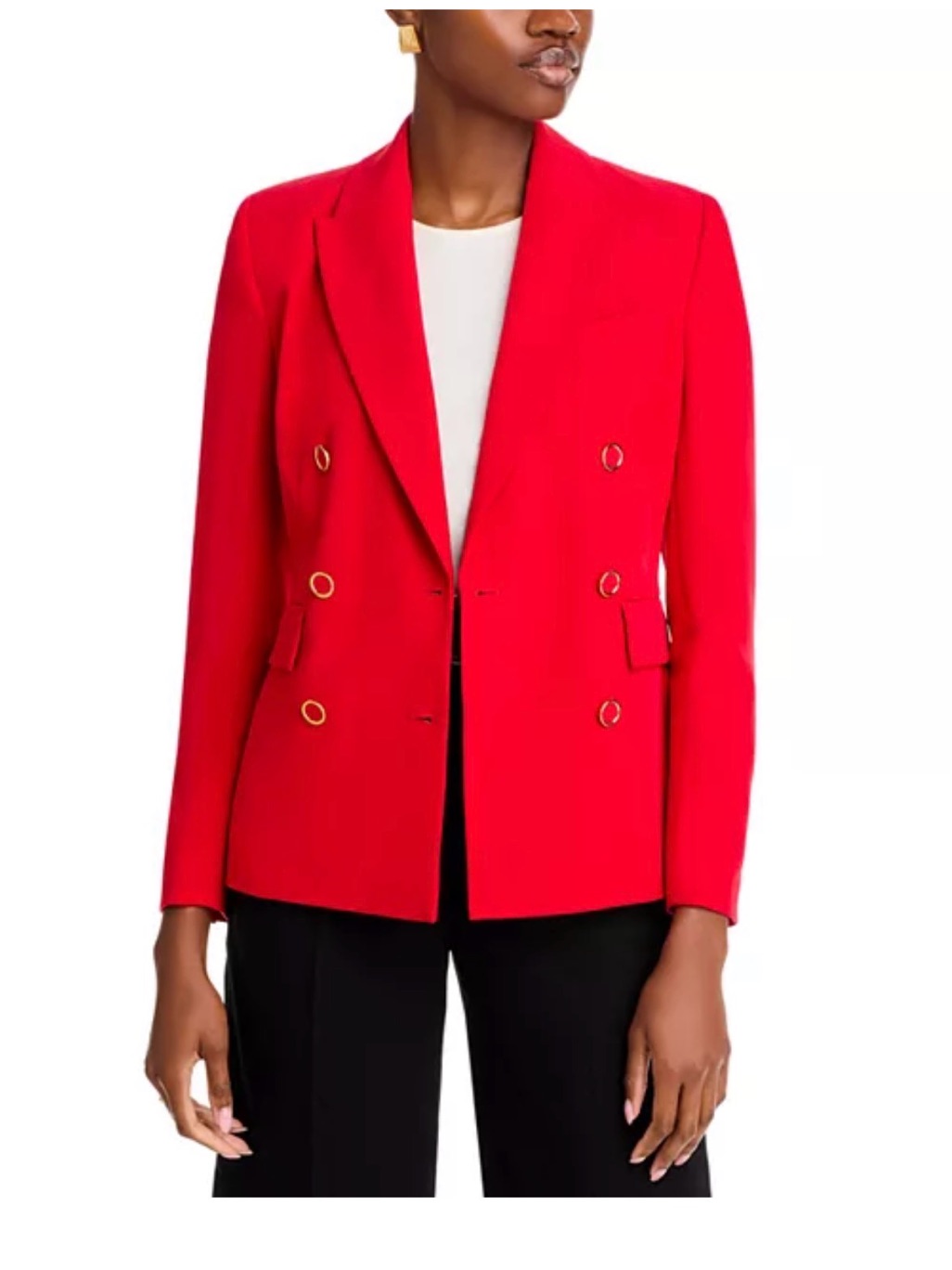 Generation Love Arielle Blazer Red Size Small